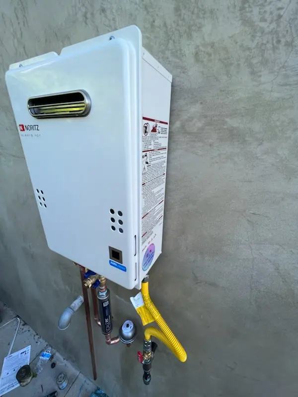 Tankless water heater installation for West Torrington homes